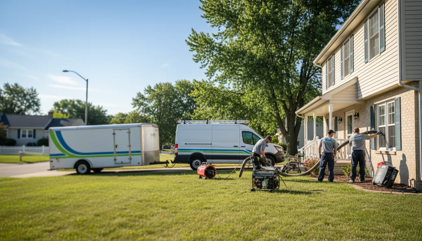 Flooded Basement Restoration And Cleanup With Repair in Hill City, MN near me